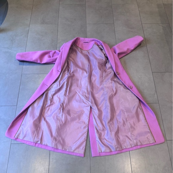 Pink Coat with Pink Buttons - Picture 5 of 6